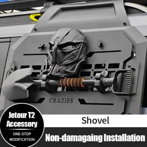 For Chery Jetour Traveler T2 2023+ Steel Engineer Shovel Side Window Car Accessories